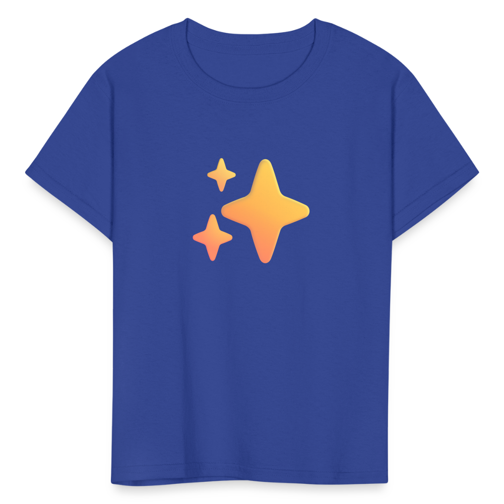✨ Sparkles (Microsoft Fluent) Kids' T-Shirt - royal blue