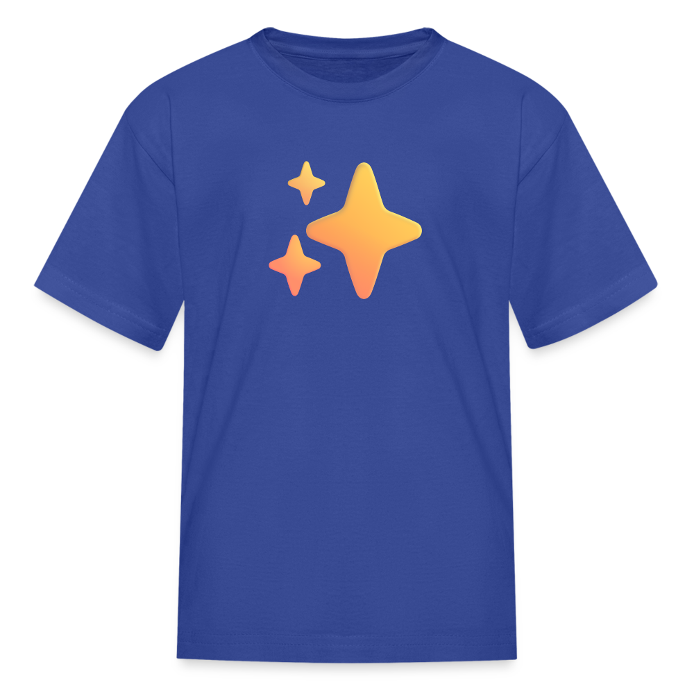 ✨ Sparkles (Microsoft Fluent) Kids' T-Shirt - royal blue