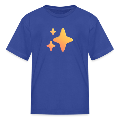 ✨ Sparkles (Microsoft Fluent) Kids' T-Shirt - royal blue