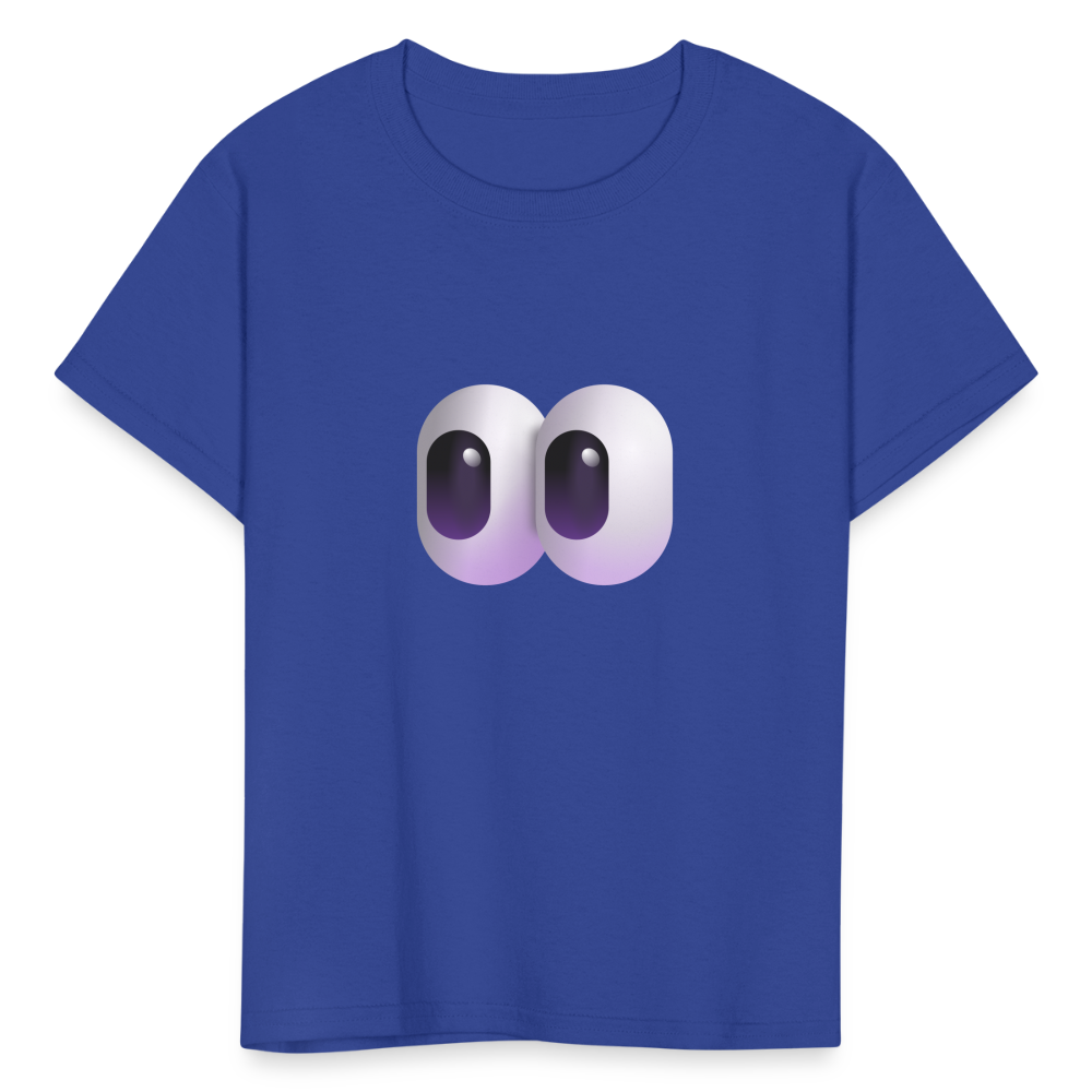 👀 Eyes (Microsoft Fluent) Kids' T-Shirt - royal blue