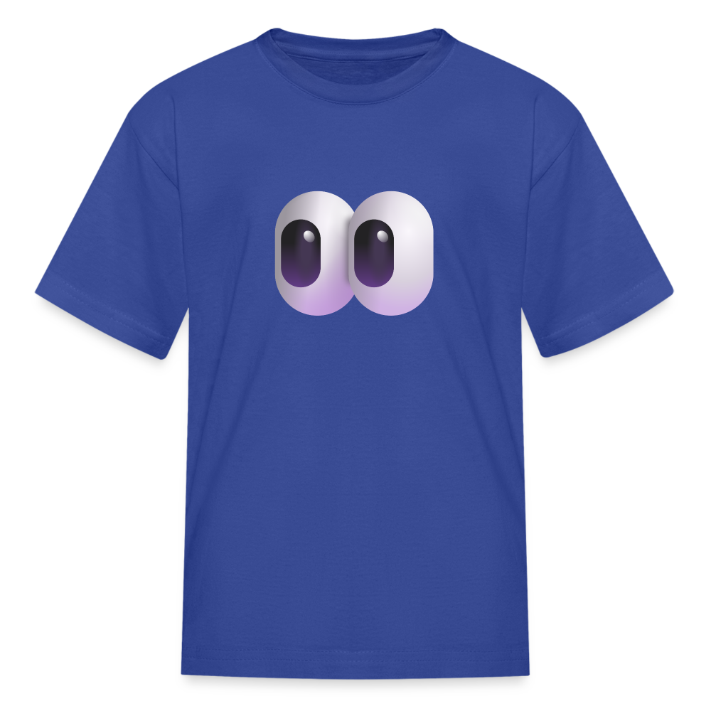 👀 Eyes (Microsoft Fluent) Kids' T-Shirt - royal blue