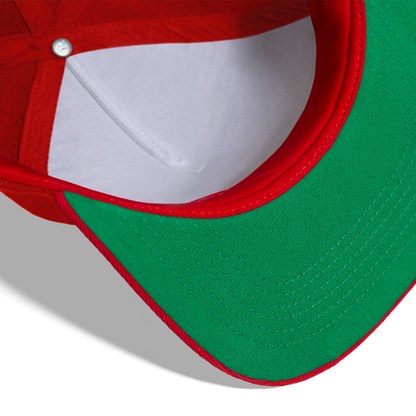 🔥 Fire (Microsoft Fluent) Snapback Baseball Cap - red