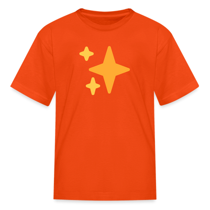 ✨ Sparkles (Twemoji) Kids' T-Shirt - orange