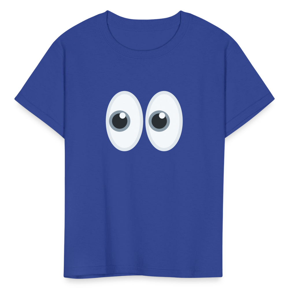 👀 Eyes (Twemoji) Kids' T-Shirt - royal blue