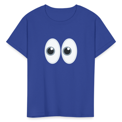 👀 Eyes (Twemoji) Kids' T-Shirt - royal blue