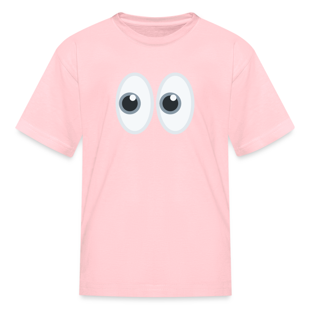 👀 Eyes (Twemoji) Kids' T-Shirt - pink