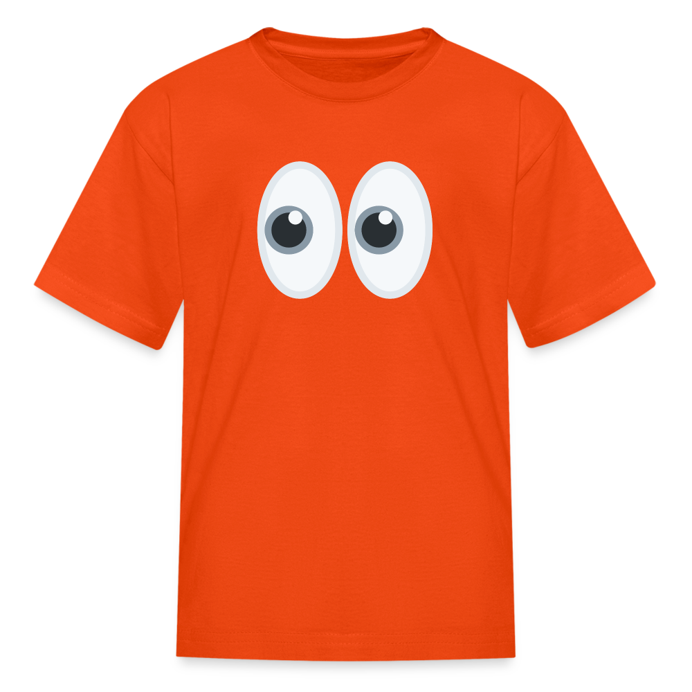 👀 Eyes (Twemoji) Kids' T-Shirt - orange