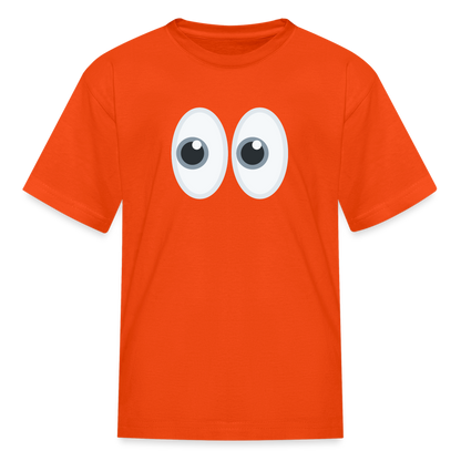 👀 Eyes (Twemoji) Kids' T-Shirt - orange