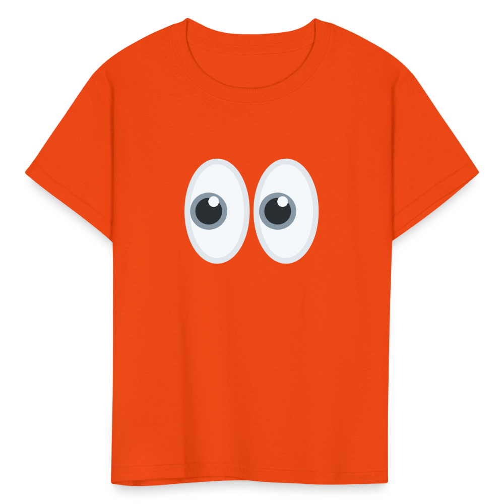 👀 Eyes (Twemoji) Kids' T-Shirt - orange