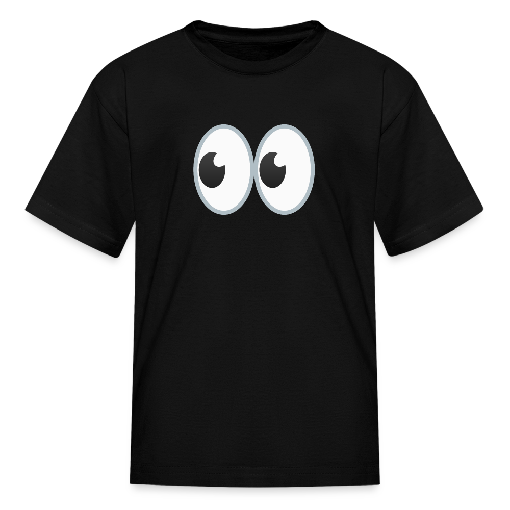👀 Eyes (Google Noto Color Emoji) Kids' T-Shirt - black