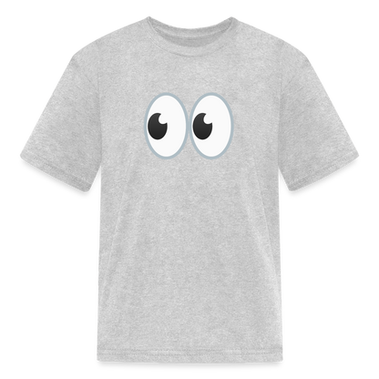 👀 Eyes (Google Noto Color Emoji) Kids' T-Shirt - heather gray
