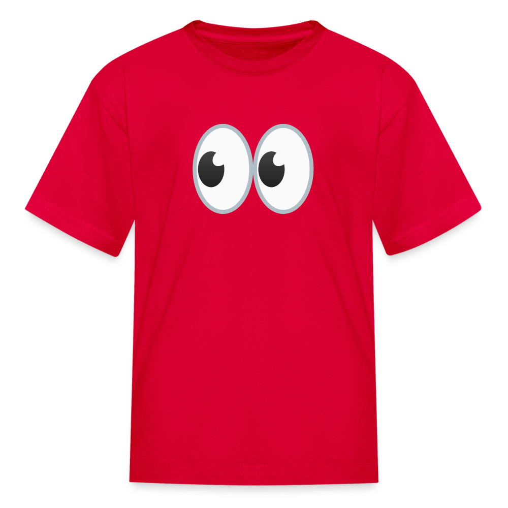 👀 Eyes (Google Noto Color Emoji) Kids' T-Shirt - red