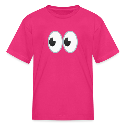 👀 Eyes (Google Noto Color Emoji) Kids' T-Shirt - fuchsia