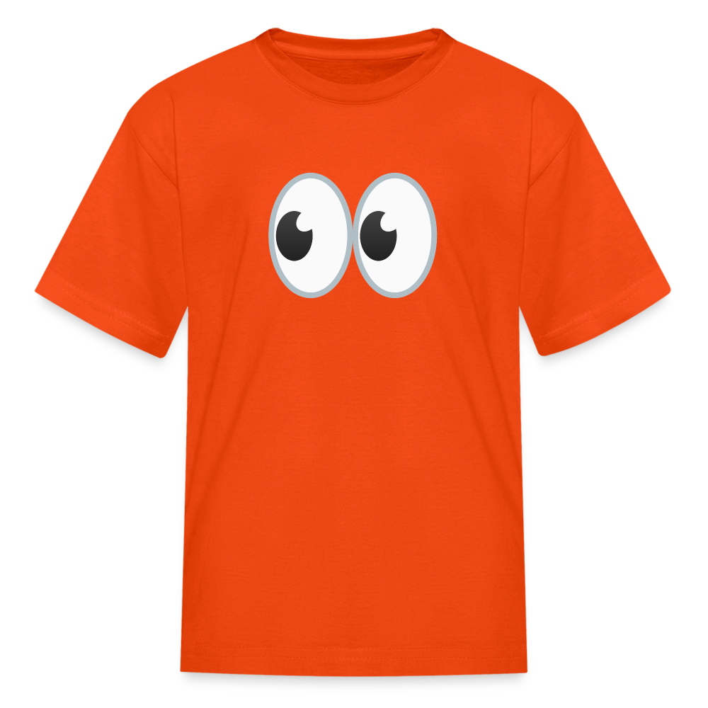 👀 Eyes (Google Noto Color Emoji) Kids' T-Shirt - orange