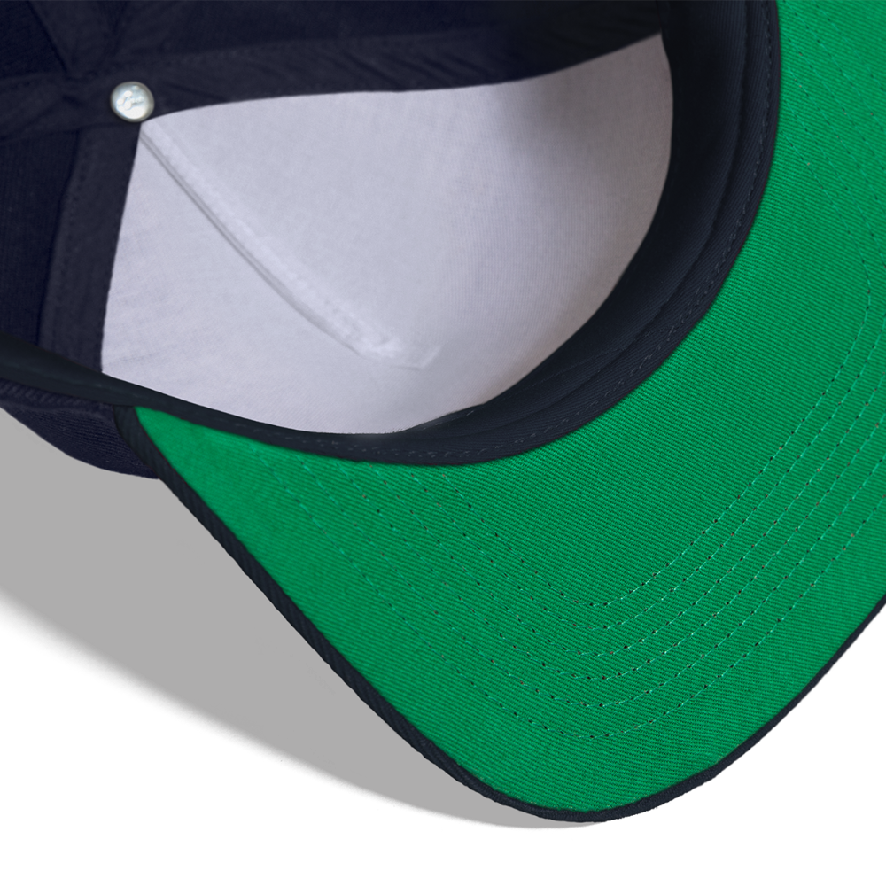 👀 Eyes (Google Noto Color Emoji) Snapback Baseball Cap - navy