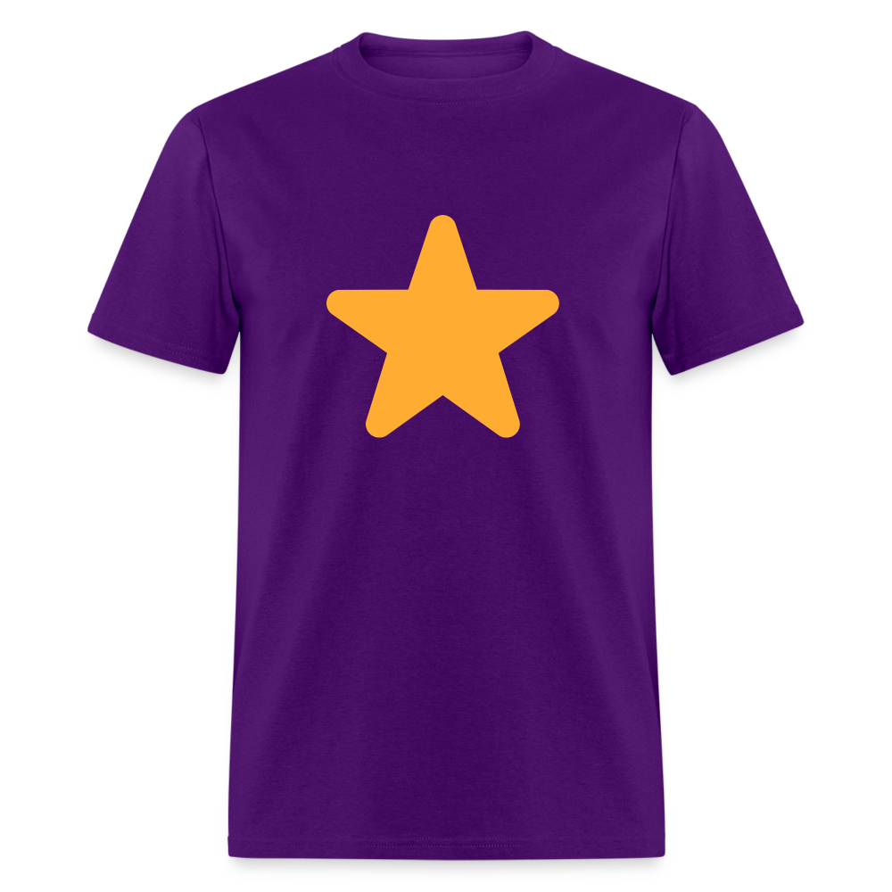 ⭐ Star (Twemoji) Unisex Classic T-Shirt - purple