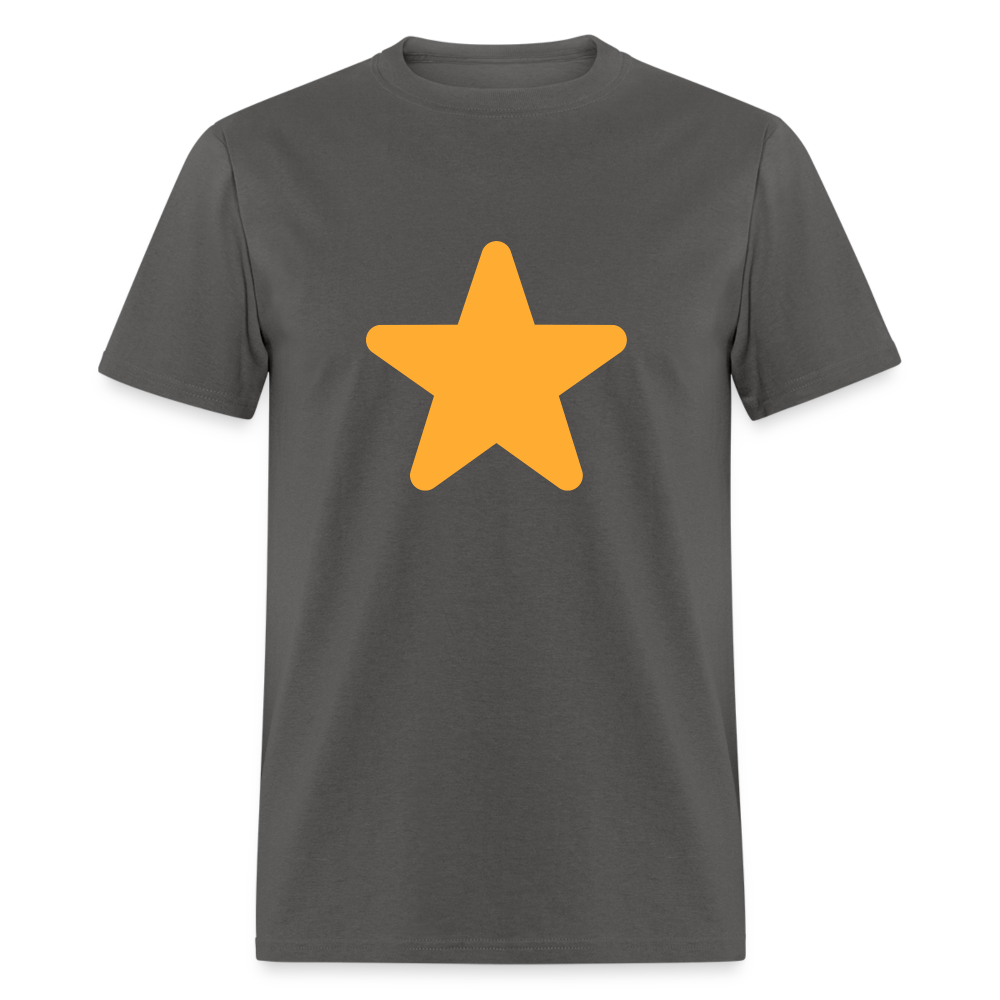 ⭐ Star (Twemoji) Unisex Classic T-Shirt - charcoal
