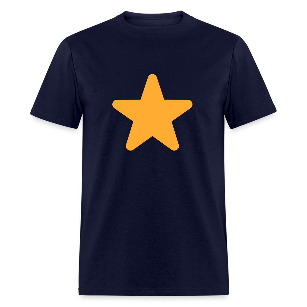 ⭐ Star (Twemoji) Unisex Classic T-Shirt - navy