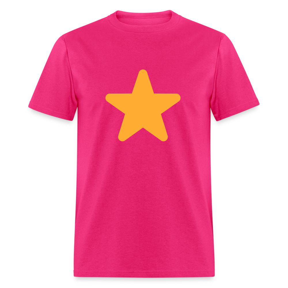 ⭐ Star (Twemoji) Unisex Classic T-Shirt - fuchsia