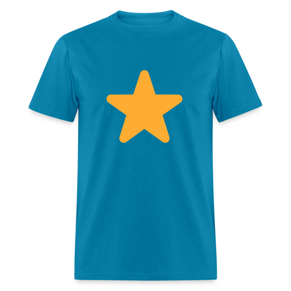 ⭐ Star (Twemoji) Unisex Classic T-Shirt - turquoise