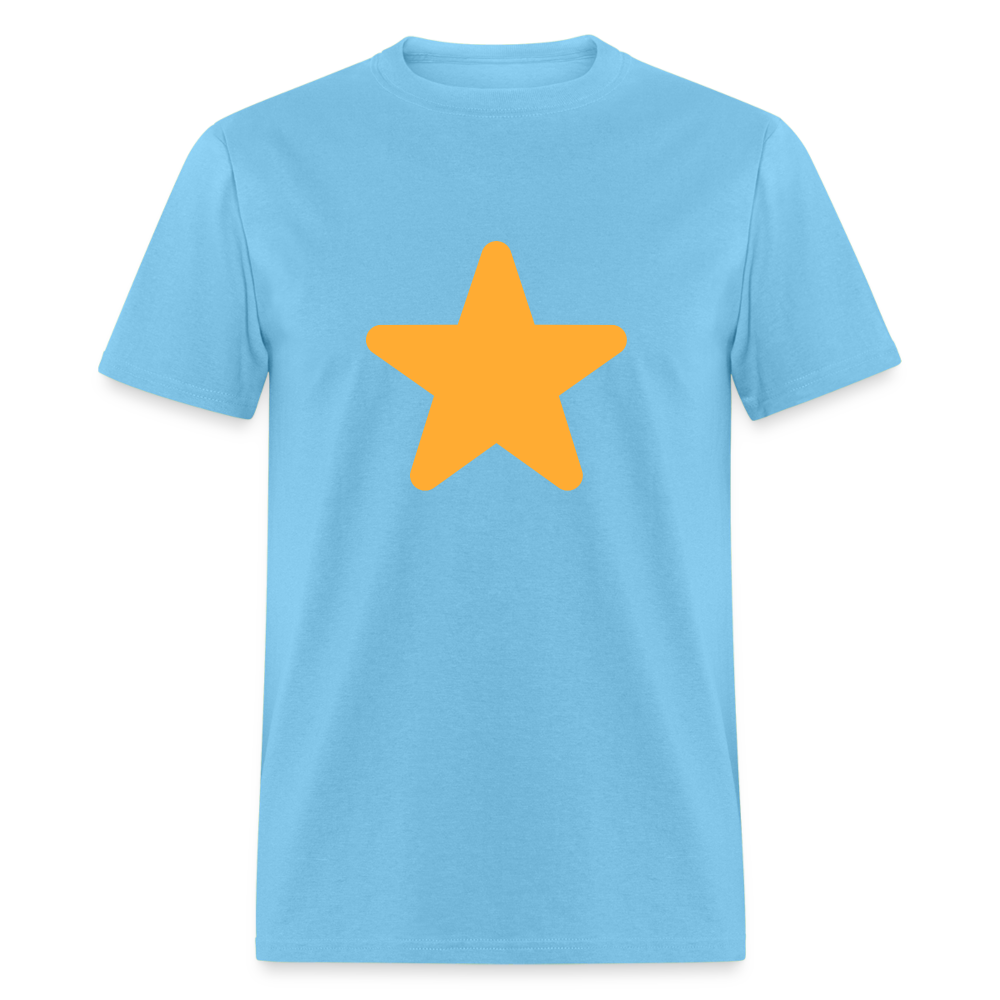 ⭐ Star (Twemoji) Unisex Classic T-Shirt - aquatic blue