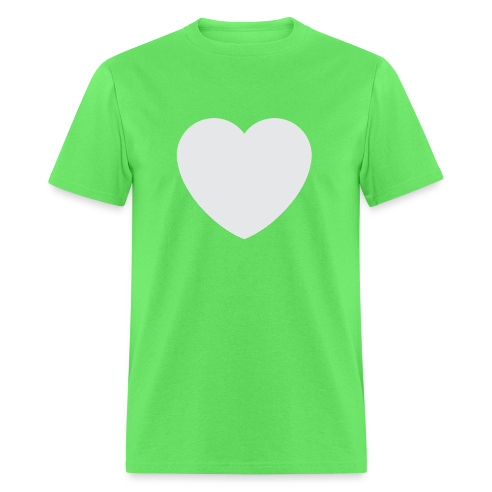 🤍 White Heart (Twemoji) Unisex Classic T-Shirt - kiwi