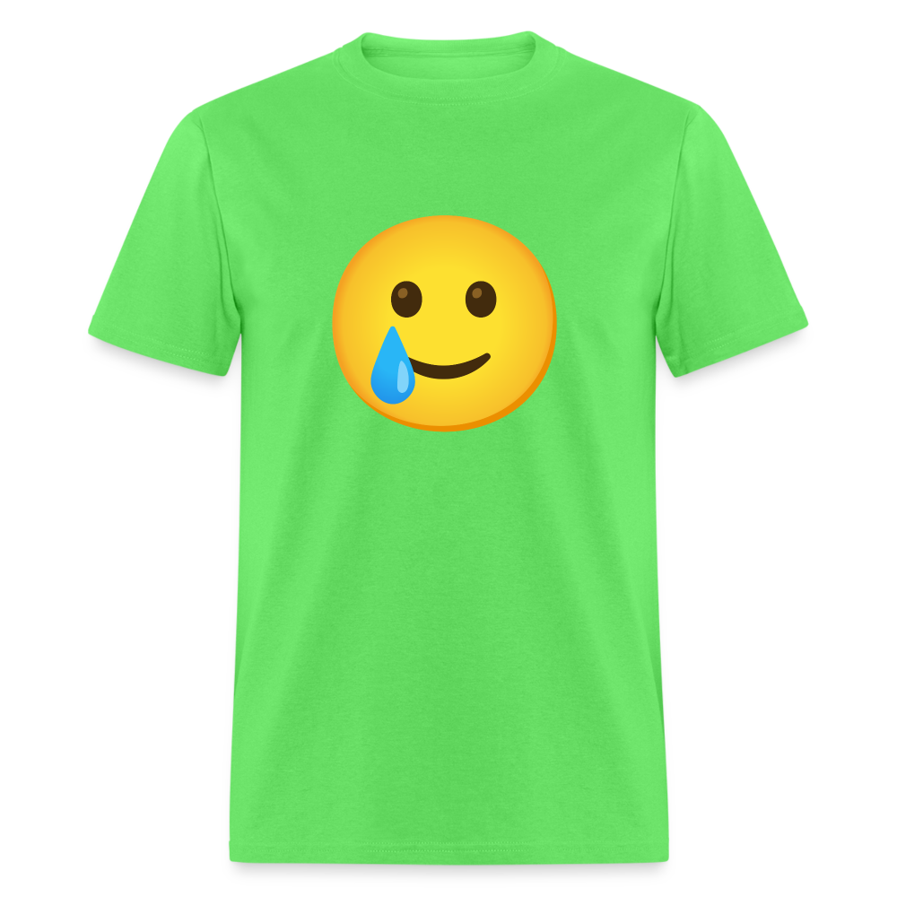 🥲 Smiling Face with Tear (Google Noto Color Emoji) Unisex Classic T-Shirt - kiwi
