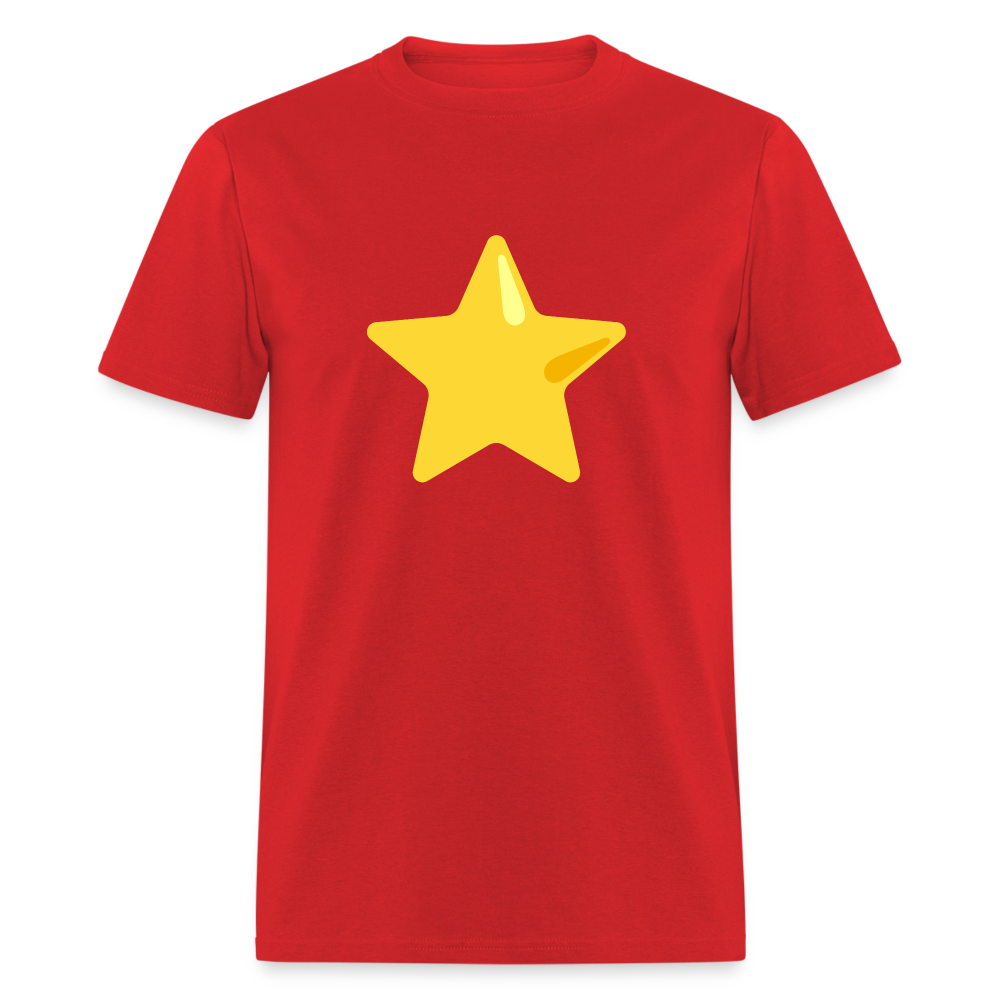 ⭐ Star (Google Noto Color Emoji)Unisex Classic T-Shirt - red
