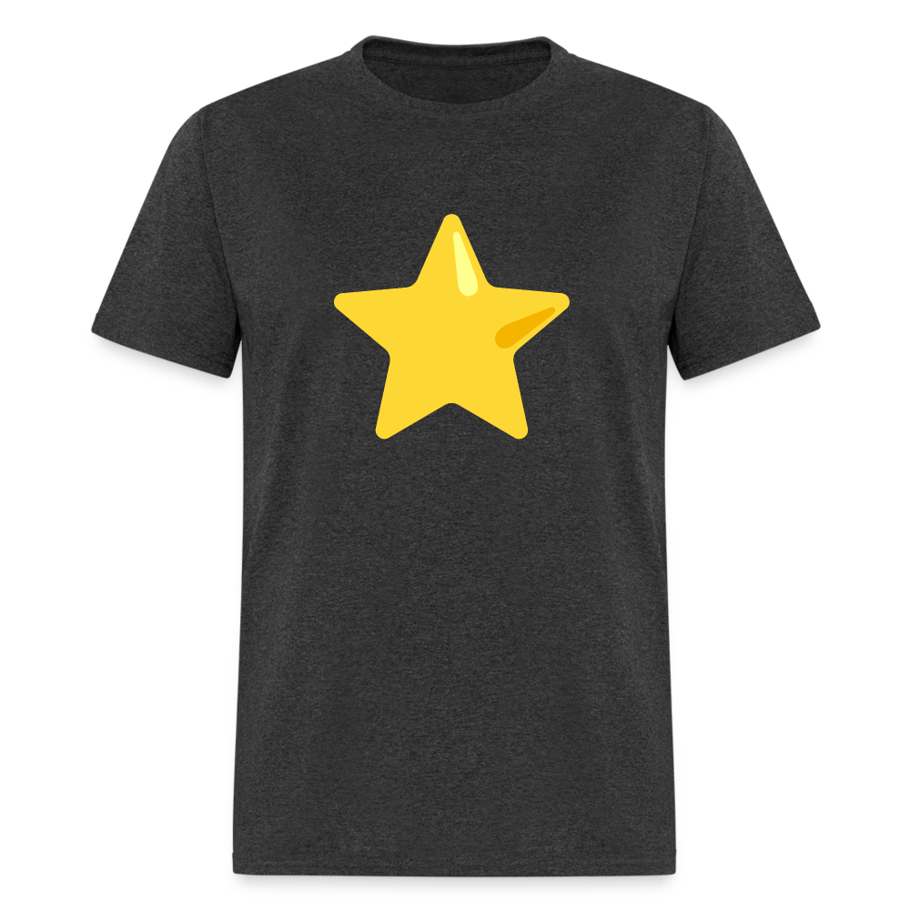 ⭐ Star (Google Noto Color Emoji)Unisex Classic T-Shirt - heather black