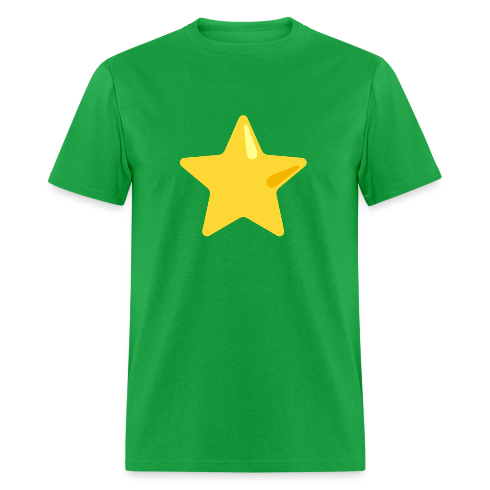 ⭐ Star (Google Noto Color Emoji)Unisex Classic T-Shirt - bright green