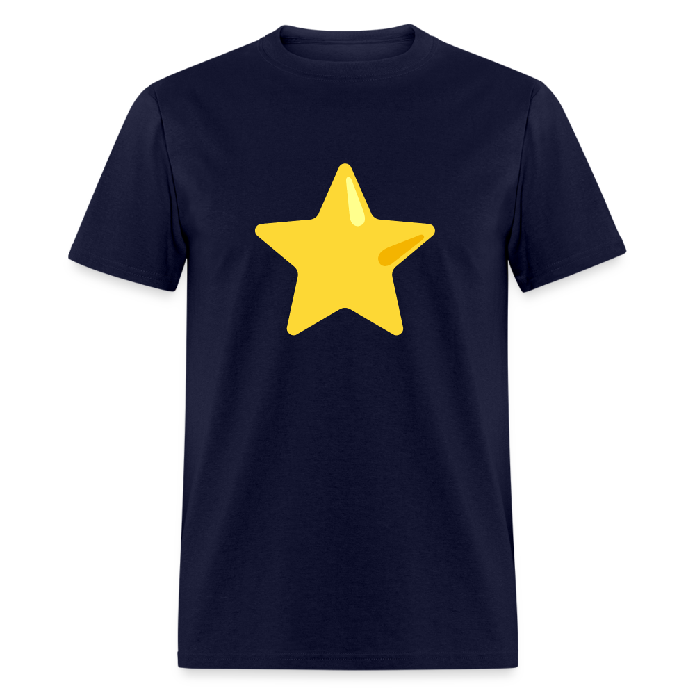 ⭐ Star (Google Noto Color Emoji)Unisex Classic T-Shirt - navy