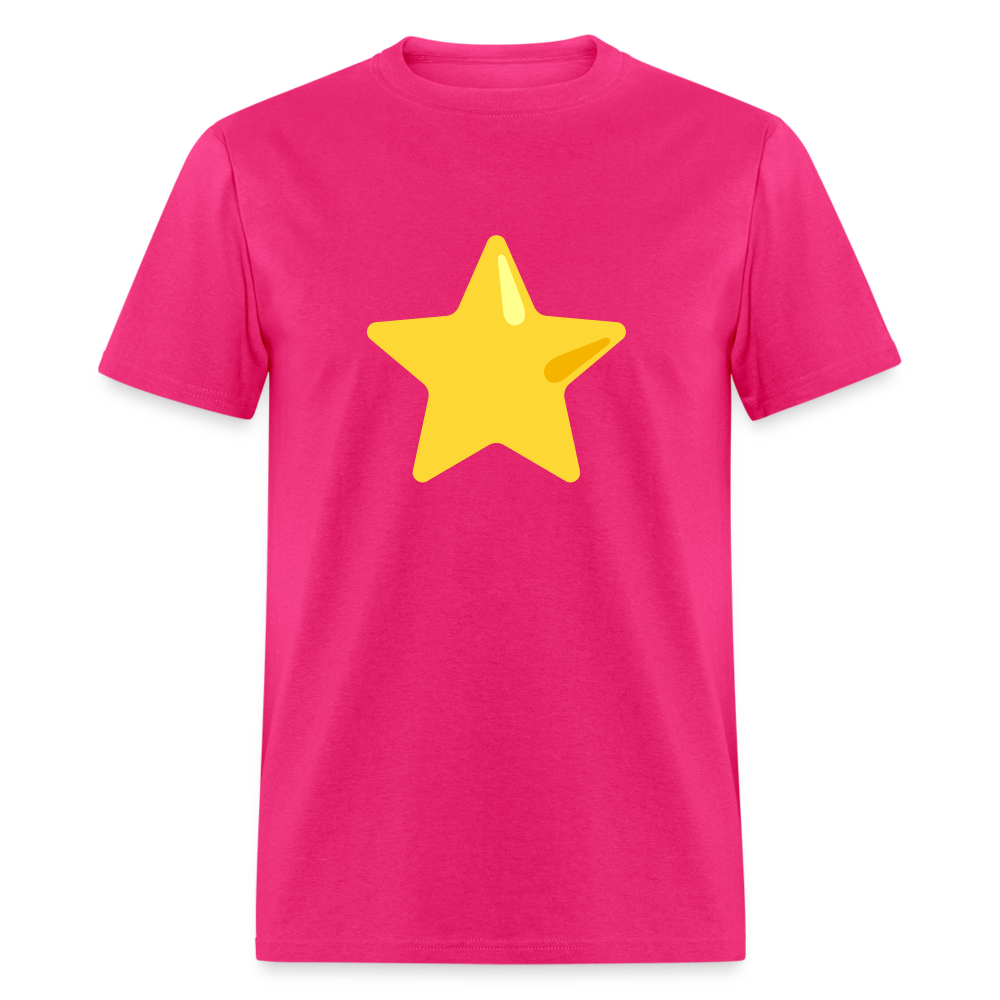 ⭐ Star (Google Noto Color Emoji)Unisex Classic T-Shirt - fuchsia