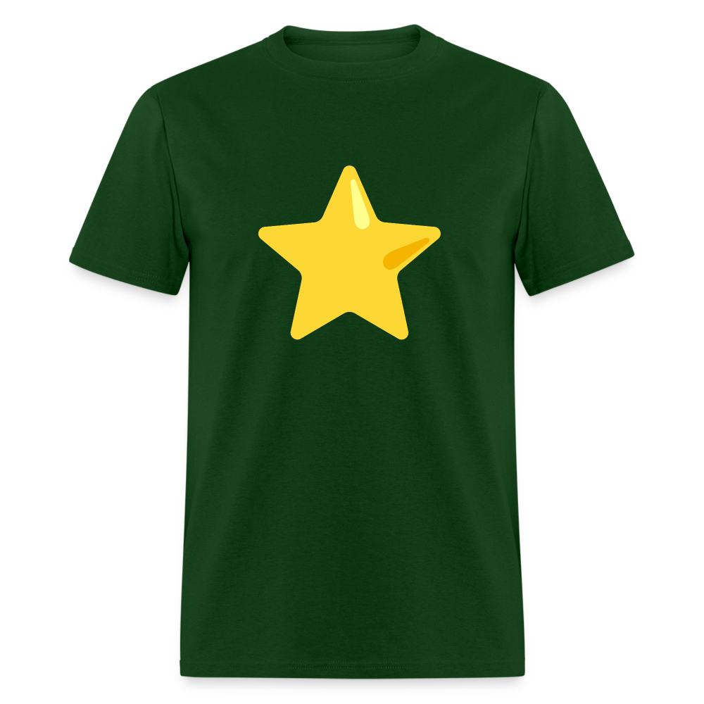 ⭐ Star (Google Noto Color Emoji)Unisex Classic T-Shirt - forest green