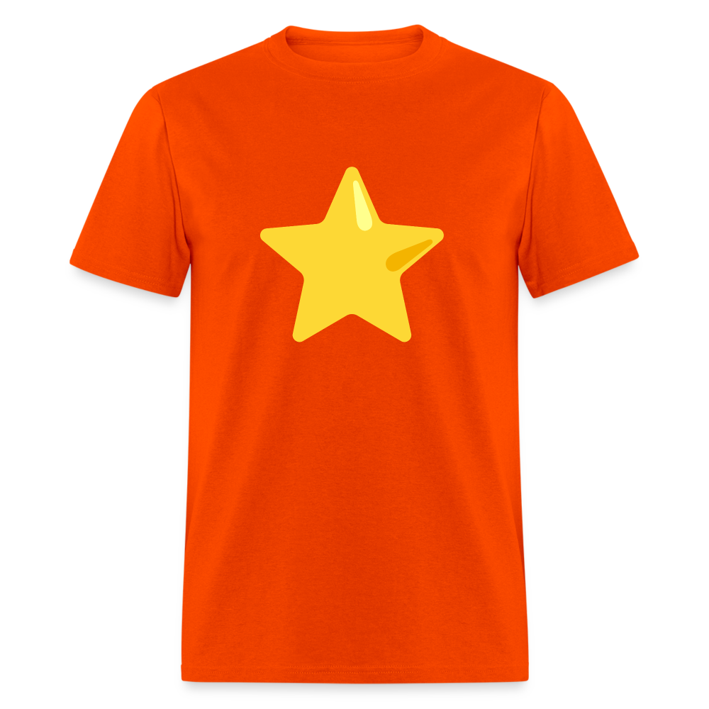 ⭐ Star (Google Noto Color Emoji)Unisex Classic T-Shirt - orange