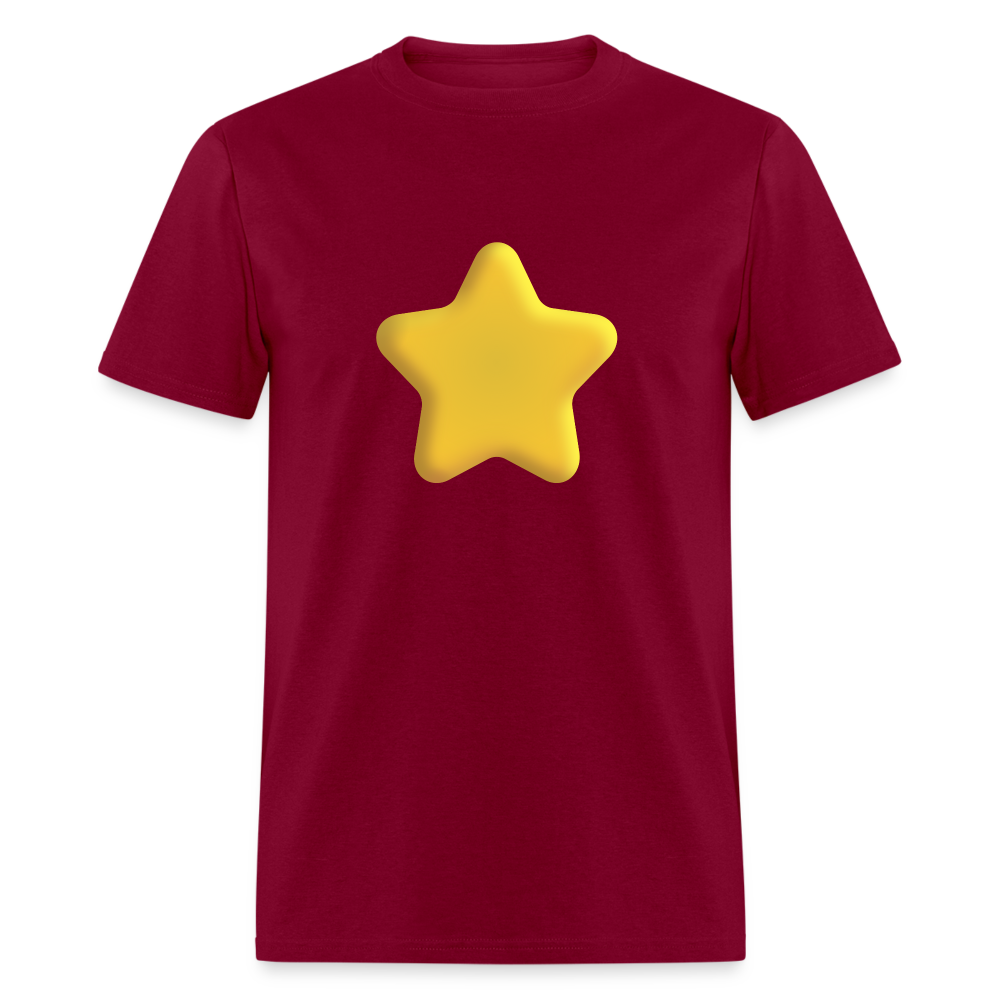 ⭐ Star (Microsoft Fluent) Unisex Classic T-Shirt - burgundy