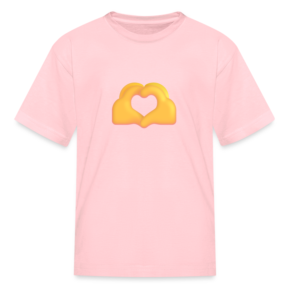 🫶 Heart Hands (Microsoft Fluent) Kids' T-Shirt - pink