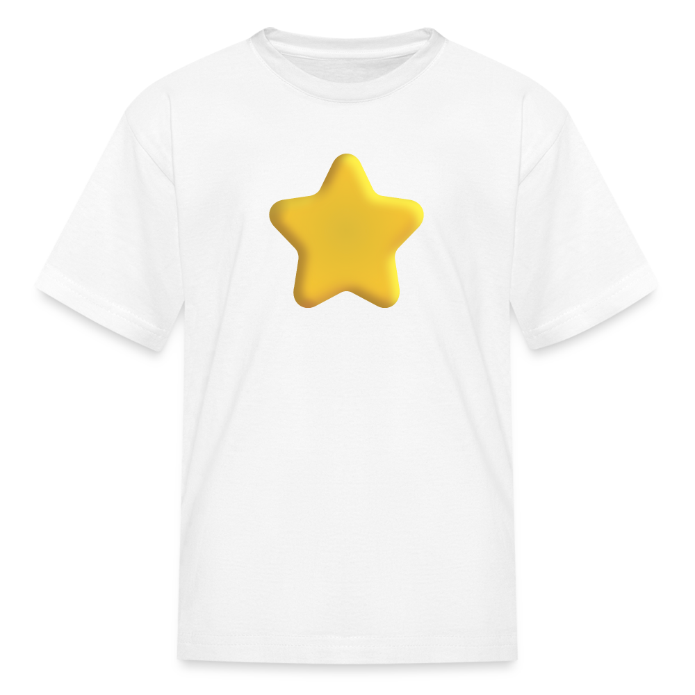 ⭐ Star (Microsoft Fluent) Kids' T-Shirt - white