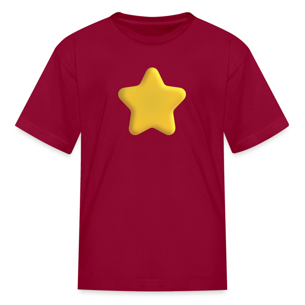 ⭐ Star (Microsoft Fluent) Kids' T-Shirt - dark red