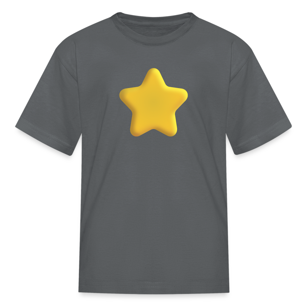 ⭐ Star (Microsoft Fluent) Kids' T-Shirt - charcoal