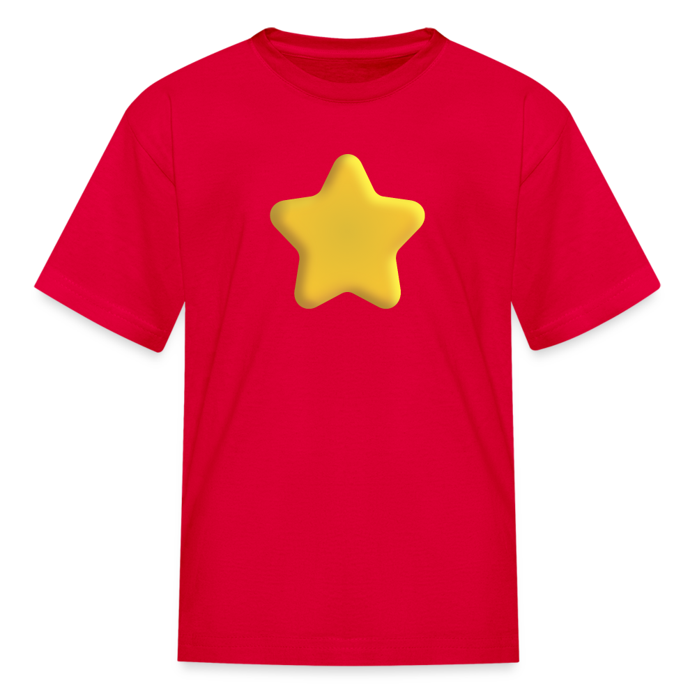⭐ Star (Microsoft Fluent) Kids' T-Shirt - red