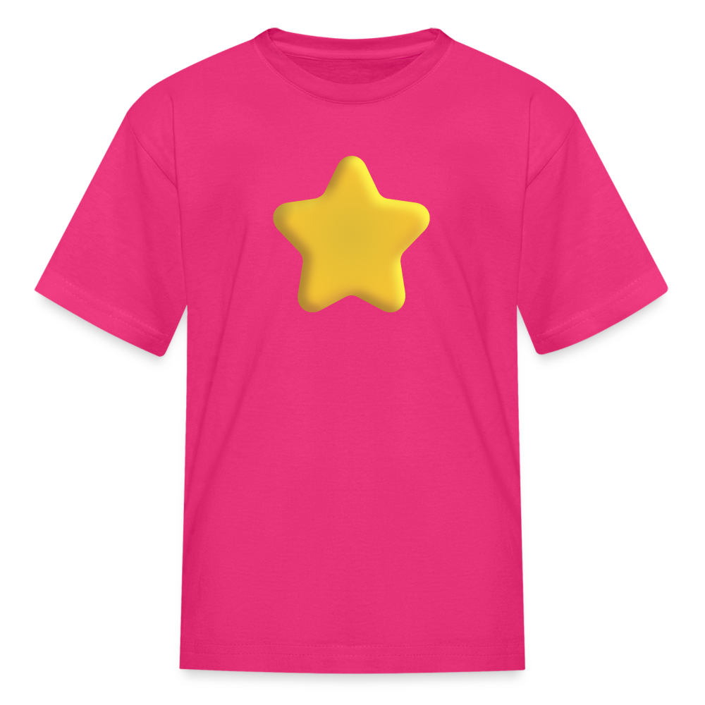 ⭐ Star (Microsoft Fluent) Kids' T-Shirt - fuchsia