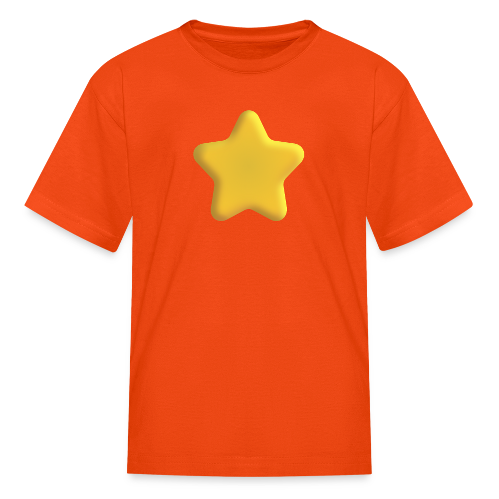 ⭐ Star (Microsoft Fluent) Kids' T-Shirt - orange