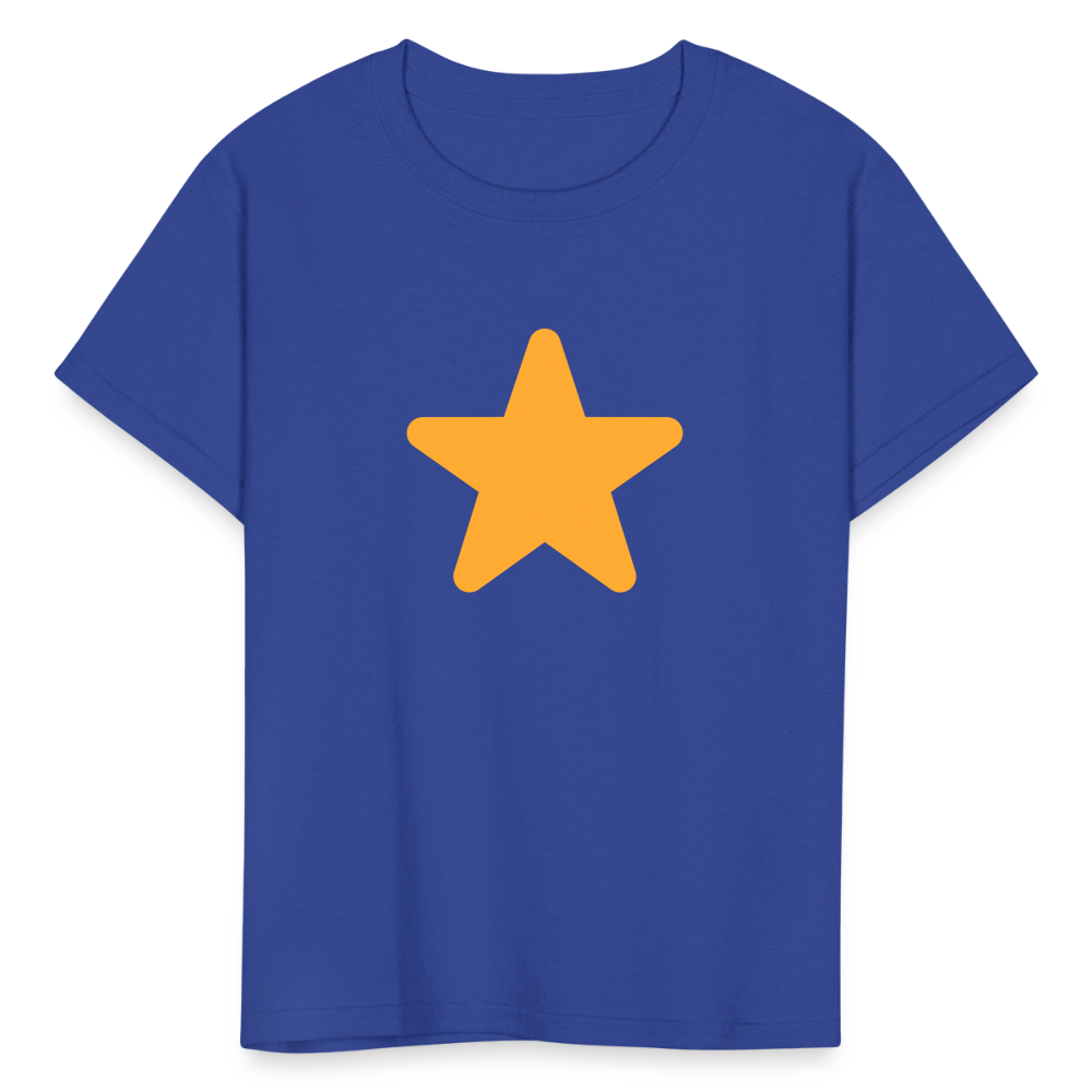 ⭐ Star (Twemoji) Kids' T-Shirt - royal blue
