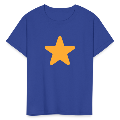 ⭐ Star (Twemoji) Kids' T-Shirt - royal blue