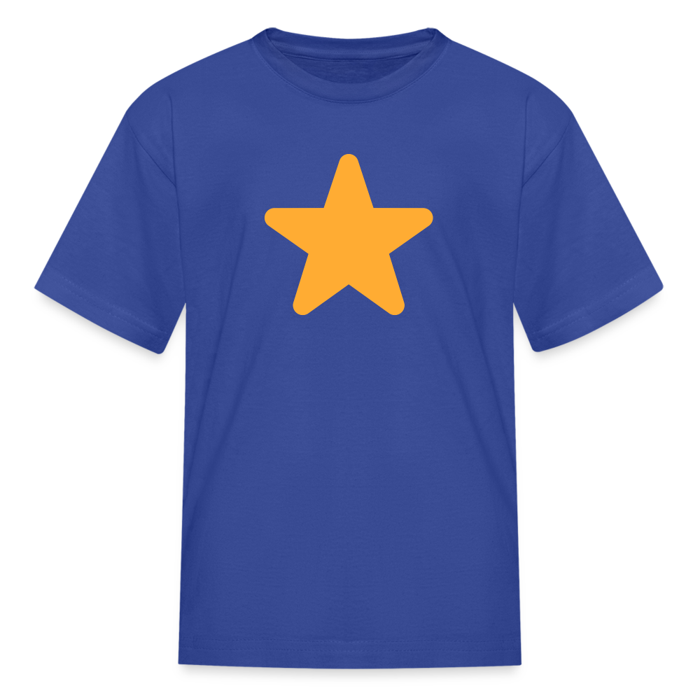 ⭐ Star (Twemoji) Kids' T-Shirt - royal blue