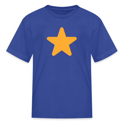 ⭐ Star (Twemoji) Kids' T-Shirt - royal blue