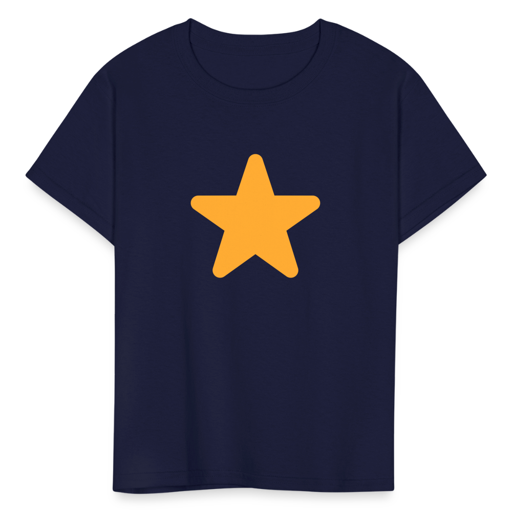 ⭐ Star (Twemoji) Kids' T-Shirt - navy