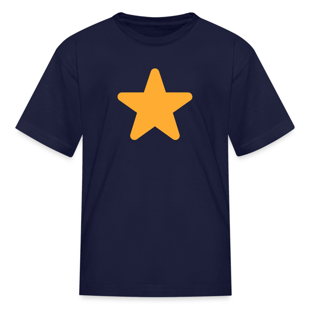 ⭐ Star (Twemoji) Kids' T-Shirt - navy