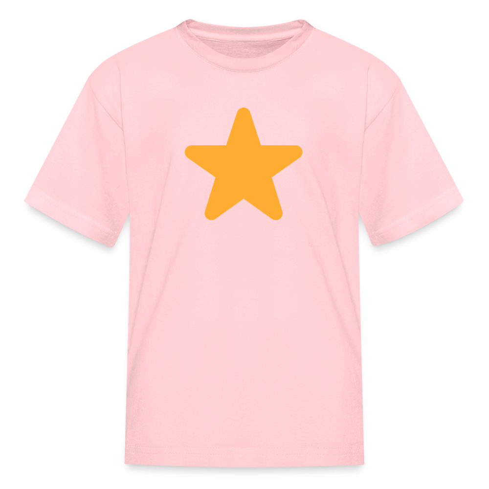 ⭐ Star (Twemoji) Kids' T-Shirt - pink