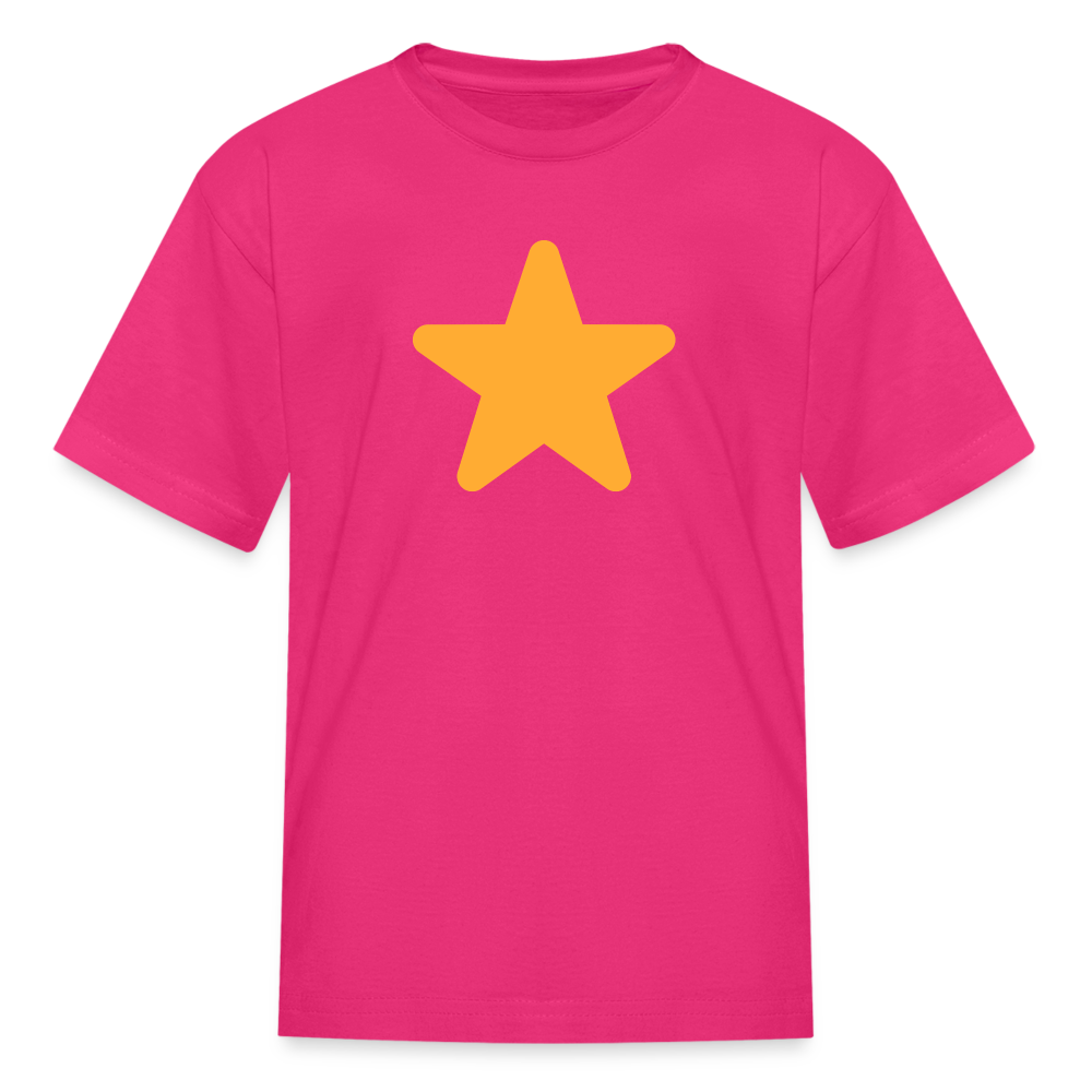 ⭐ Star (Twemoji) Kids' T-Shirt - fuchsia